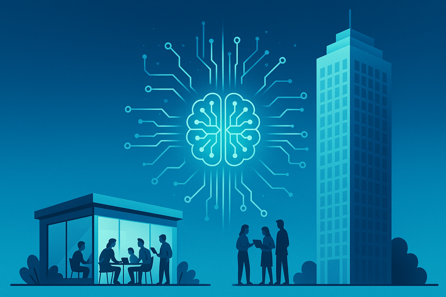 IA para pymes: cómo una empresa de 5 personas puede competir contra una de 500